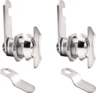 2PCS 5/8 Thumb Operated Offset Cam Locks, Chrome Inch, New. Price: $11.94.