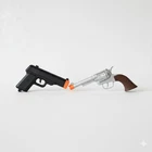 Pony Style Vintage Metal Cowboy Cap Gun Revolver Western Sheriff Replica Set Used. Price: $19.99.