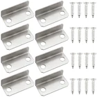 8PCS Metal Reliable Efficacy Angled Drawer Lock Strike Plate Lo... New. Price: $13.23.