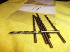 (6) 5/32" Hss 135 Split Point Black & Gold Finish Fmt Jobber Drill New. Price: $12.00.