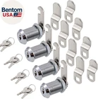 Cabinet Cam Lock, 1-1/8 Inch Keyed Alike Locks Secure File Drawer Door Mailb New. Price: $23.86.