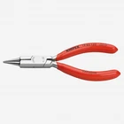 Knipex 5.1" Round Nose Pliers With Cutting Edge - Chrome W/ Plastic Grip New. Price: $72.42.