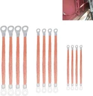 12 Pcs Universal Ground Strap Automotive, 11.8", 9.84" And 7.87" Orange New. Price: $13.24.
