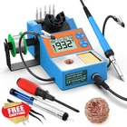 Crtsweker Blue 140W Digital Soldering Station Kit New. Price: $64.99.