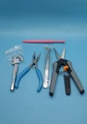 Mixed Lot Of Craft Tools; Fiskar Scissors/pliers/eyelet Setter/tweezers/grabber Used. Price: $20.00.