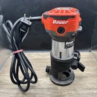 Bauer 23121E-B Variable Speed Compact Router 6.5 Amp Tool Used. Price: $50.99.