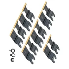 Lablt 12PCS Oscillating Saw Blades Metal Cutting Multi Tool For Soft New. Price: $19.12.