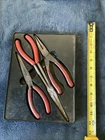 Snap On 3PC Needle Nose Pliers Set ..used .see Pics. Price: $84.00.