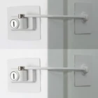 Guardianite Premium Refrigerator Lock With Built-in Keyed (2-PACK... New. Price: $35.72.