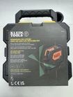Klein Tools 93LCLGR Rechargeable Self-leveling Green Cross-line Laser New. Price: $289.99.