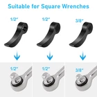 3 Pcs Pry Wrench Adapter Head Half Shaft Removal 1/2IN Crowbar Ratchet Tool New. Price: $11.88.