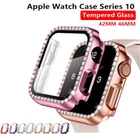 Bling Diamond Case Cover Full Screen Protector For Apple Watch S11 10 42MM/46MM New. Price: $8.54.