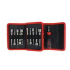 Wiha 76084 22-PC Centrofix Bit Holder & Power Blade Nut Driver Set Used. Price: $130.00.