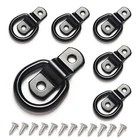 6 Pack Rings Tie Down Anchors, 7MM Diameter Heavy Duty Steel Trailer Hooks ... New. Price: $18.42.