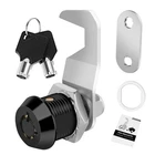 Cylinnda Black Toolbox With Keys, Cabinet Locks Keyed Alike, Hook Cam, New. Price: $15.70.