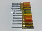 Matco Tools Usa 10PC 3/16" 9/16 Sae Hard Handle Nut Driver Set, ND6-ND18 Used. Price: $199.99.