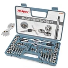 Hi-spec 39PC Metric & Sae Tap Die Set Thread Cutting Wrench Hand Tool Kit New. Price: $39.69.