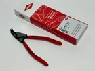 New Knipex Tools 46 21 A11 External Degrees Bent Tip Snap Ring Retaining Pliers. Price: $34.99.