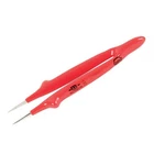 Wiha 75215 Insulated Tweezers Straight Blunt 6" New. Price: $57.19.
