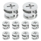 10 Pcs Furniture Connecter Cam Lock Fittings 15X12MM Connecting Fasten New. Price: $11.21.