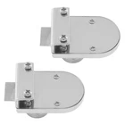 Luomorgo 2PCS Showcase Lock Stainless Steel No Drill Glass Door Key Alike New. Price: $14.76.
