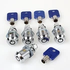 7 8 Inch Galvanized Cam Locks Keyed Alike With 5 Keys For Home Improvement New. Price: $18.29.