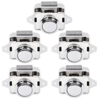 Ocgig Push Button Latch Cabinet Door Catch Electroplated SILVER-5PCS New. Price: $24.45.