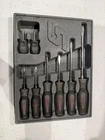 Snap 8PC Instinct Soft Grip Combination Screwdriver Set 100TH Anniversary Used. Price: $162.01.