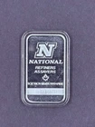 Silver ..national Refiners Assayers Oz .999 Art Bar #119250. Price: $99.25.