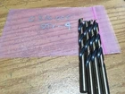Fmt 5/16" Cobalt 135 Split Point Black And Gold Finish Jobber Drill Qty 4 New. Price: $24.00.