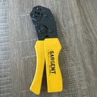 Sargent 4167 Ct - RG59 Coaxial Cable Center Pin Hand Crimp Tool (N6) Used. Price: $45.88.