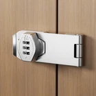 Etekjoy Keyless Cabinet Lock 3-DIGIT Password Combination Code 4 Inch, Silver New. Price: $13.29.
