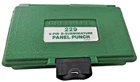 Greenlee 229 9-PIN D-subminiature Panel Punch 7/16" 34436 Used. Price: $275.00.
