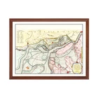 Old Map Of Antwerp 1665 - Vintage Belgium Art Wall Decor Pri New. Price: $52.99.