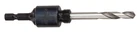 Starrett A4-E, Hole Saw Arbor W/ Extended Range Pilot Drill New. Price: $17.19.