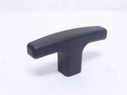 248383 New-no Box; Elesa L.652/95 B-M10-C9 Threaded Tee Handle 32478; Black. Price: $13.62.