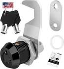 Cylinnda Black Toolbox With Keys, Cabinet Locks Keyed Alike, Hook Cam, Tubu New. Price: $12.88.