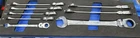 Cornwell CRW8SFB Piece 120-TOOTH Sae Flex Ratcheting Combination Wrench Set Open. Price: $289.95.