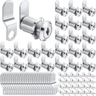 Kenning 24-SET Cabinet Locks W/ Keys, 1-1/8" Zinc Alloy Cylinder, Rv Stor New. Price: $71.16.