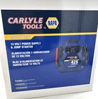 Carlyle Tools By Napa Volt Power Supply And Jump Starter CJS12V425A New. Price: $179.99.