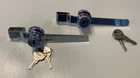2 - 5.5 Sliding Glass Door Ratchet Locks Display Retail Showcase Crl Used. Price: $12.95.