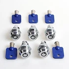 5X 5/8" Arcade Locks Short Cash Door Tool Box Tubular Cam Alike Number New. Price: $27.80.