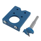 Hinge Hole Opening Kit Tool Set Drilling Jig 35MM Wood Furniture Door New. Price: $17.18.