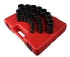 Sunex 2826 Tools 26-PIECE 1/2 In. Drive 12-POINT Metric Impact Socket Set New. Price: $177.48.