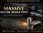 Premium Upgraded Weapon Light Recoil Reduction Inserts 2-PACK Stainless Steel New. Price: $41.00.