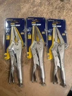 3-PACK Irwin 1502L3 9" Vise Grip Long Reach Pliers 9LN New. Price: $40.00.