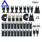 43 Pcs Oscillating Saw Blades, Premium Multitool Kit For Wood/metal/plastics New. Price: $19.07.