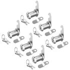 Jayseon 6 Pack Cabinet Locks With Key, Tubular Cam 1-1/8" Keyed Alike, Mail New. Price: $33.99.