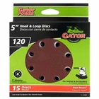 New (2) Ali Industries 4141 5'' 8 Hole 120G Hook Loop Sanding Discs. Price: $13.99.