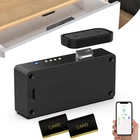 Elinksmart Cabinet Lock, Hidden No Drill Adhesive Magnetic Baby Black New. Price: $41.99.